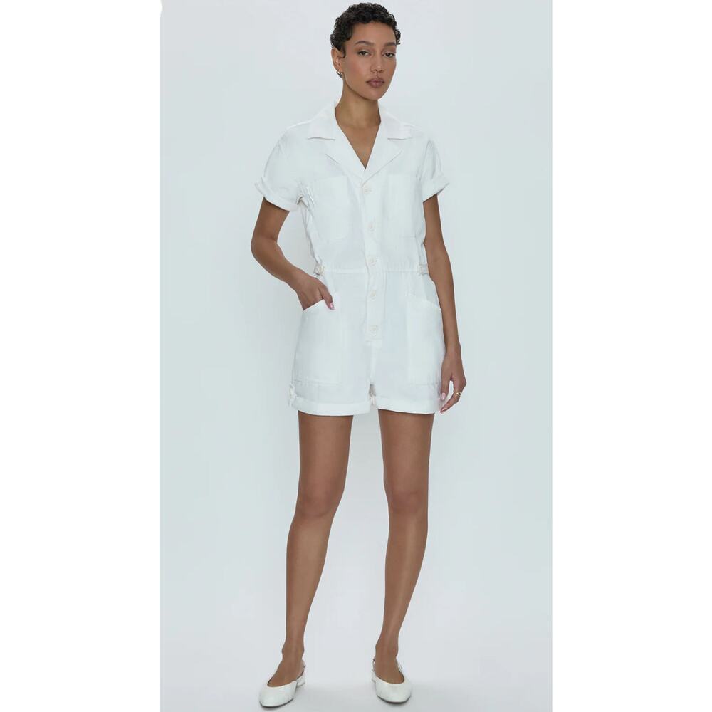 Pistola Parker Romper - Ecru